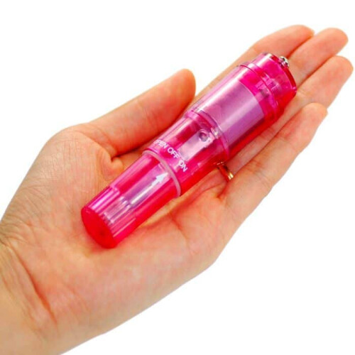 Pink Powerful Pocket Mini Vibrator 2