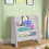 Modern Kids Children Book Shelf Sling Storage Rack Organizer Bookcase 7