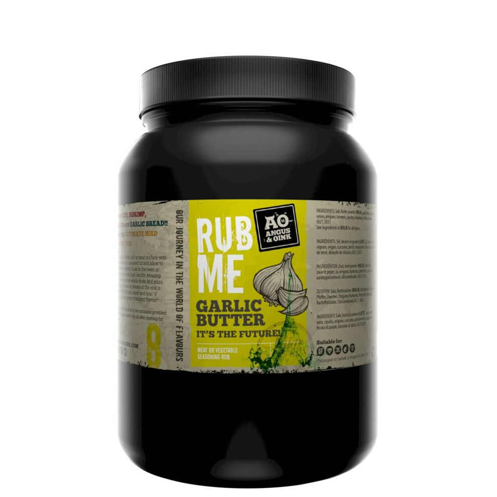 Angus & Oink Garlic Butter Rub Bbq Spice Mix Seasoning 1.1Kg Pod