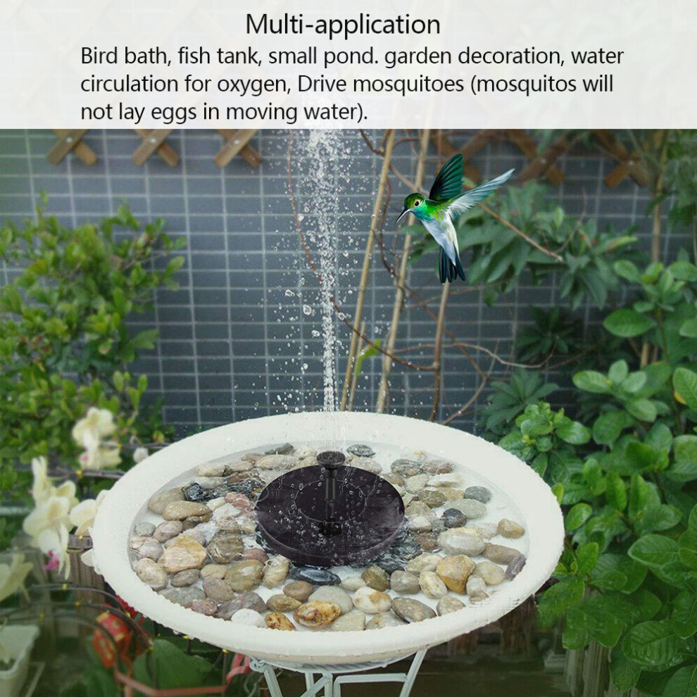 Solar fountain