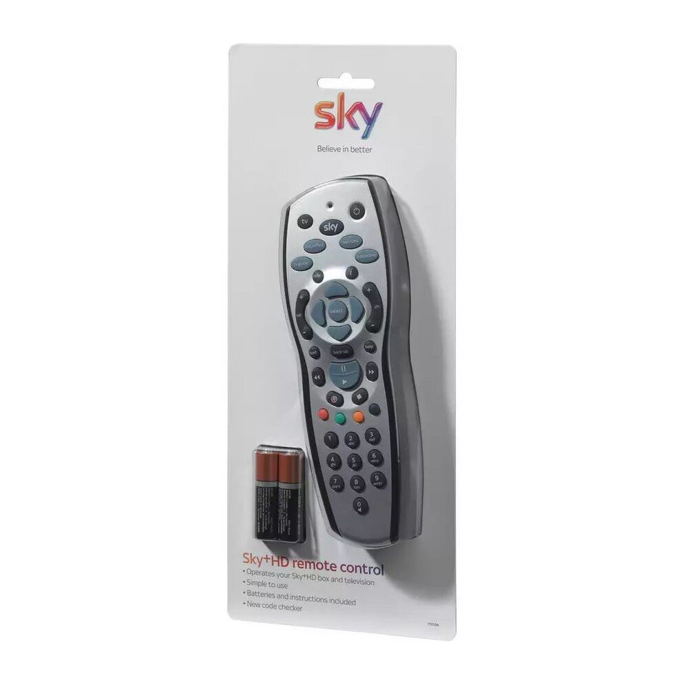 Sky HD+ SKY120 Remote Control | Original Sky + HD remote