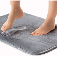 Gorilla Grip Original Thick Memory Foam Bath Rug, 24x17, Cushioned Soft Floor Mats, Absorbent Premium Bathroom Mat Rugs, Machine Washable