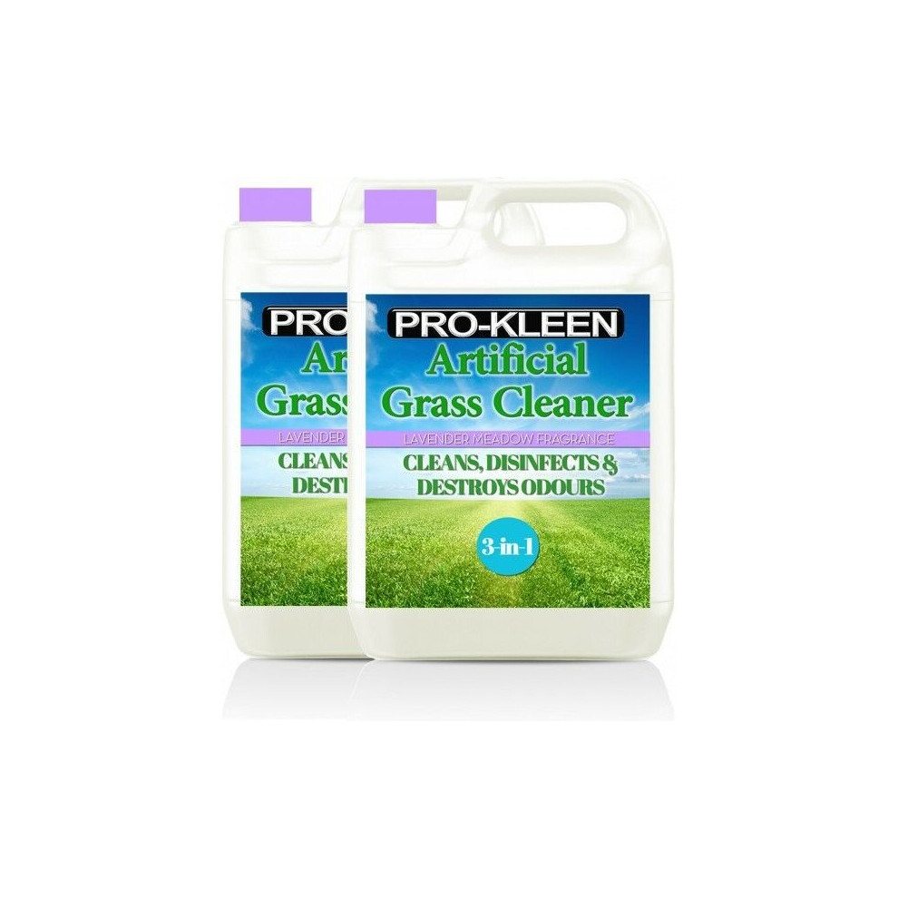 PROKLEEN ARTIFICIAL GRASS CLEANER LAVENDER LAWN PET DISINFECTANT DEODORISER 10L - Image 2