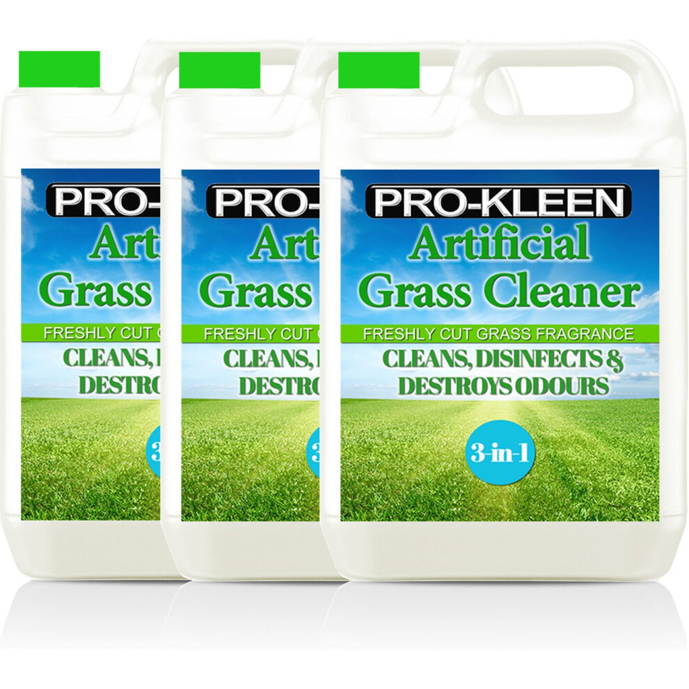 (Freshly Cut Grass, 15L) Pro-Kleen Fragranced Artificial Grass Cleaner