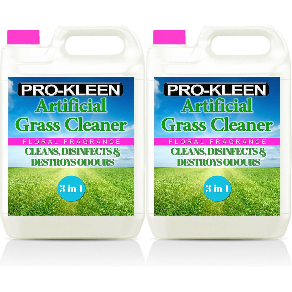 (Floral, 10L) Pro-Kleen Fragranced Artificial Grass Cleaner