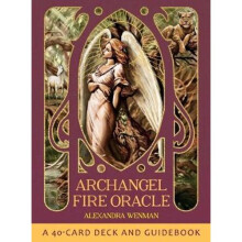 Archangel Fire Oracle | Mixed media product