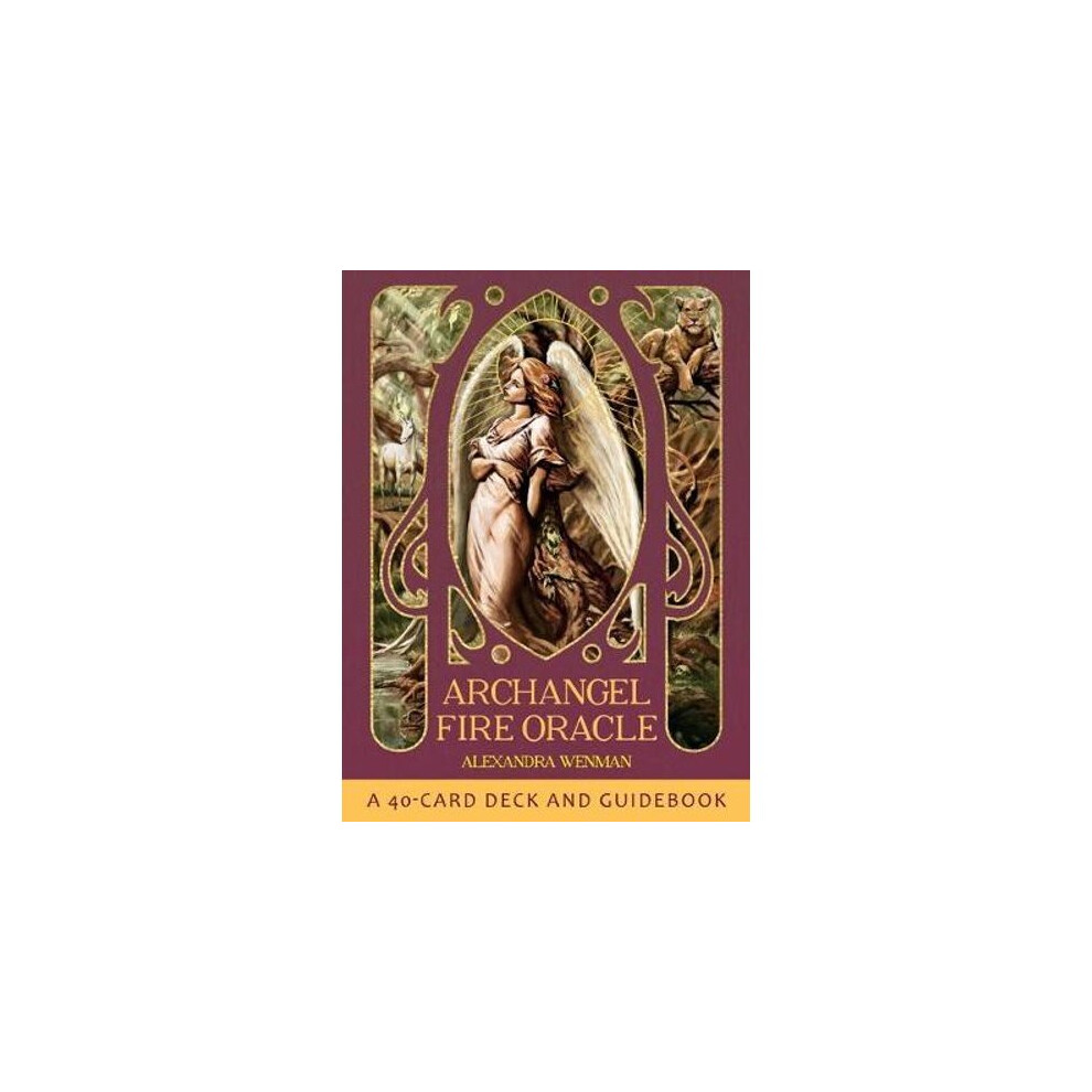 Archangel Fire Oracle | Mixed media product