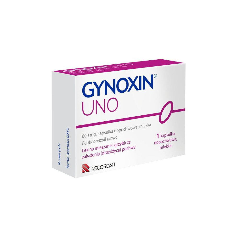Recordati Gynoxin Uno, Vaginal Globules, 1 Capsule Vaginosis Infections