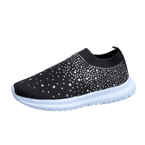 Sparkly best sale sock trainers