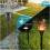 8X PCs Solar Light Waterproof LED Flame Flickering Dancing Garden Lamp 7
