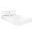 (Double, White) Polycotton Plain Dyed Fitted Sheet Hotel Quality Soft Luxury Easy Care Bed Sheets Only. 1