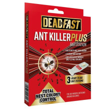 Deadfast Pest Control Ant Killer Plus Bait Station 3 x 4g Stations