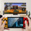 X7 Plus PSP Game Console Retro Mini Arcade 8Gb 5.1-Inch Red And Blue 4