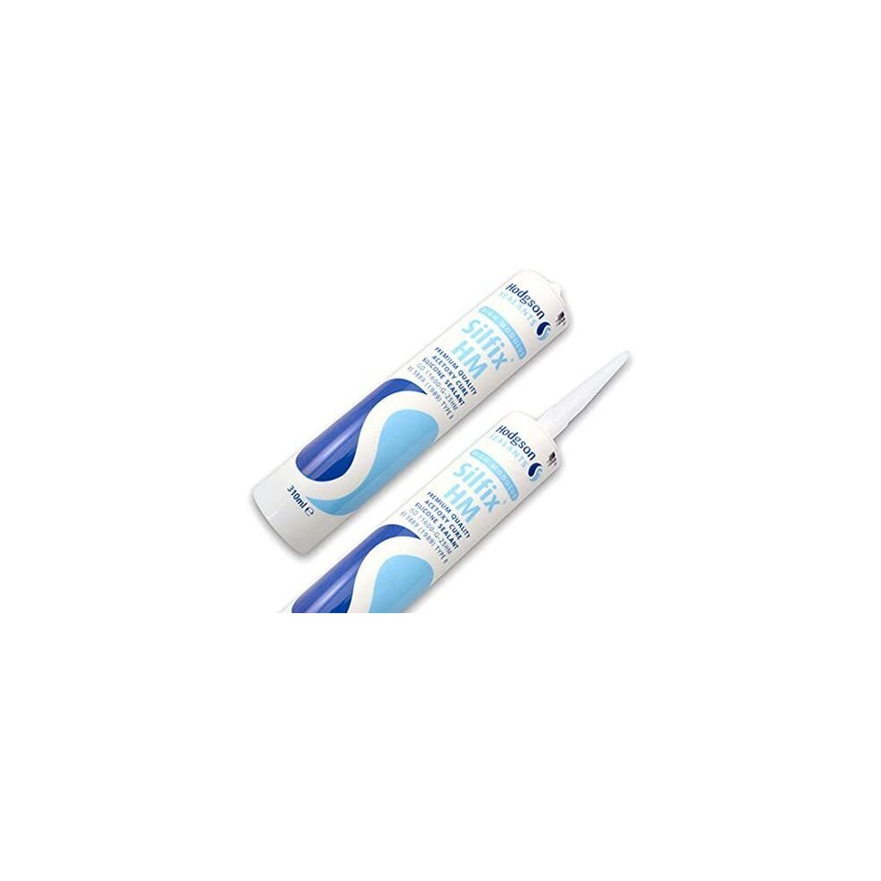 Silflex Silicone Sealant | Clear | Motorhome Caravan Boat Maintenance 5060031472943