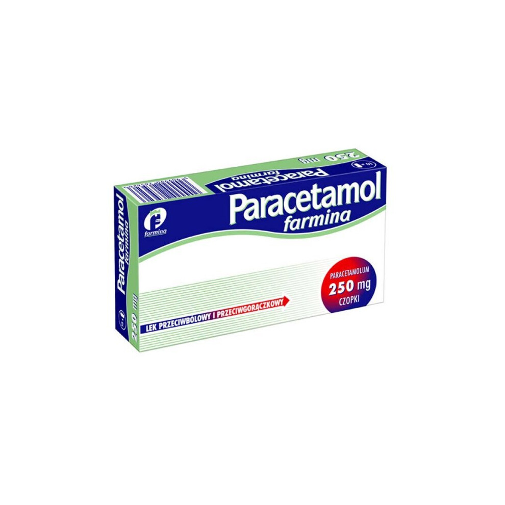 Farmina Paracetamol 250 Mg, Suppositories, 10 Pieces, Czopki