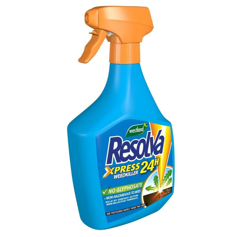 New Resolva Westland Xpress 24H Weedkiller Ready To Use Spray Bottle