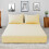 (Double, Cream) Extra Deep Fitted Bed Sheet 2