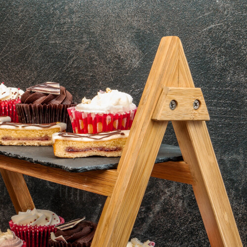 2 Tier Slate Cake Stand | M&W 2