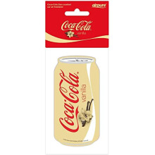 Vanilla Coca-Cola Can Car Air Freshener Fragrance Scent 2D
