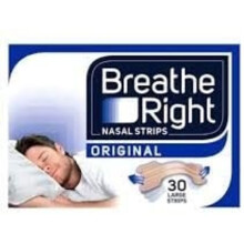 Breathe Right Snoring Congestion Relief Nasal Strips, 30 Strips