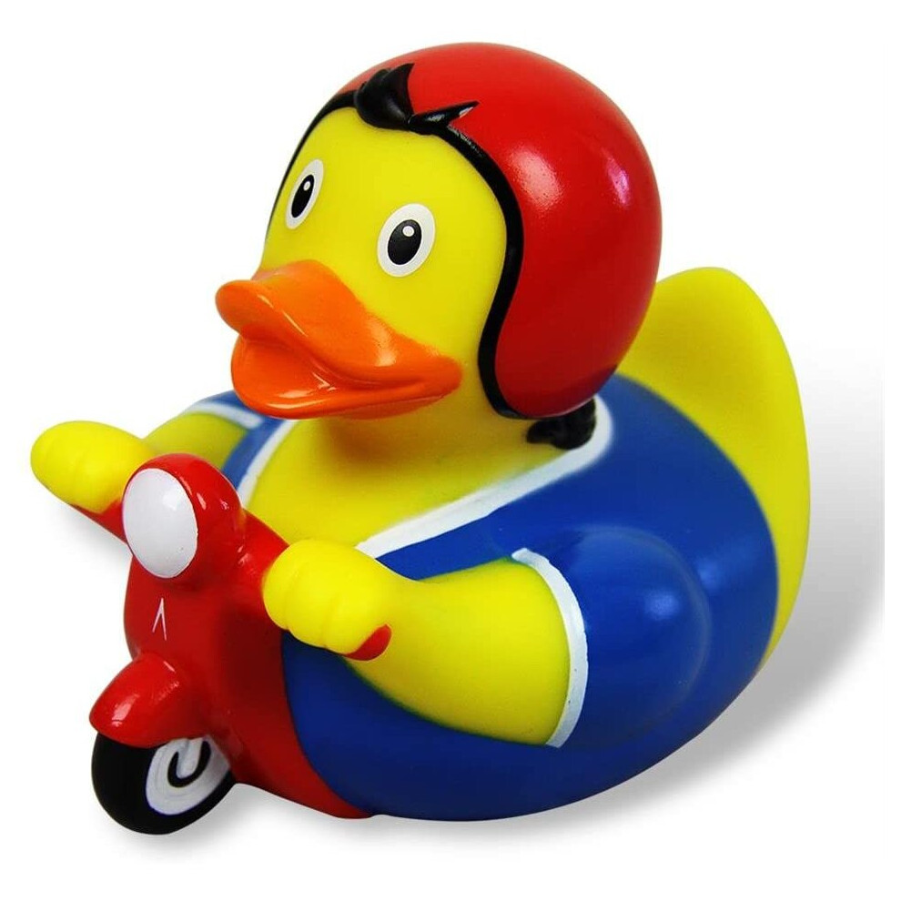 Scooter Rubber Duck - Novelty Gift - Collectable Item