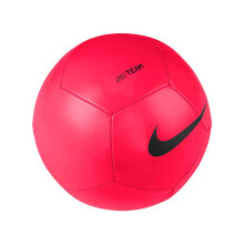 Nike Fußball Pitch Team Ball, Helle Karmin/Schwarz, DH9796-635, 5