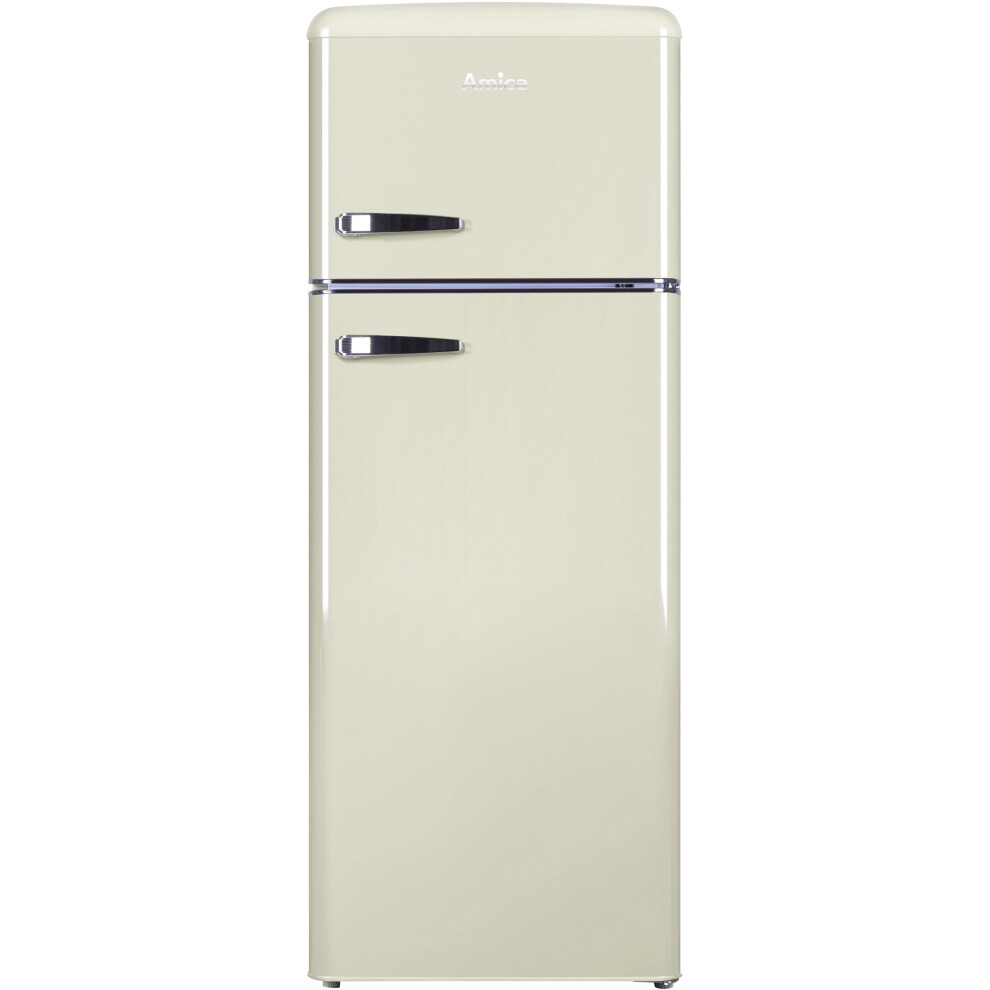 Amica FDR2213C 70/30 Fridge Freezer - Cream