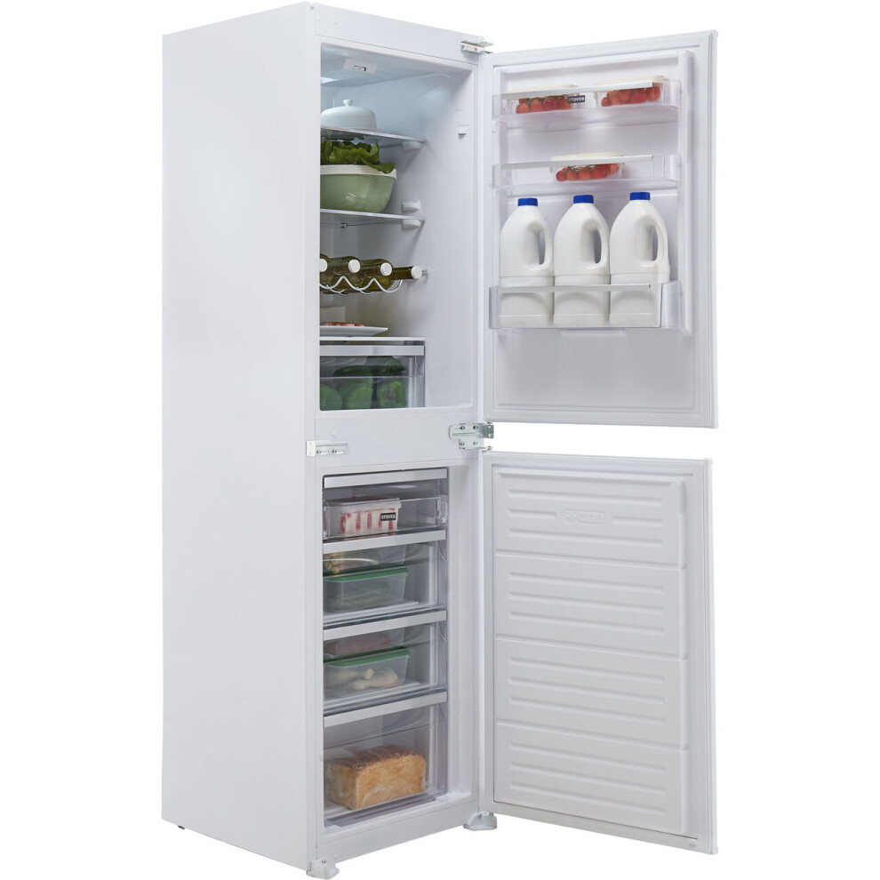 Stoves INT50FF Integrated 50/50 Frost Free Fridge Freezer with Sliding Door Fixing Kit - White