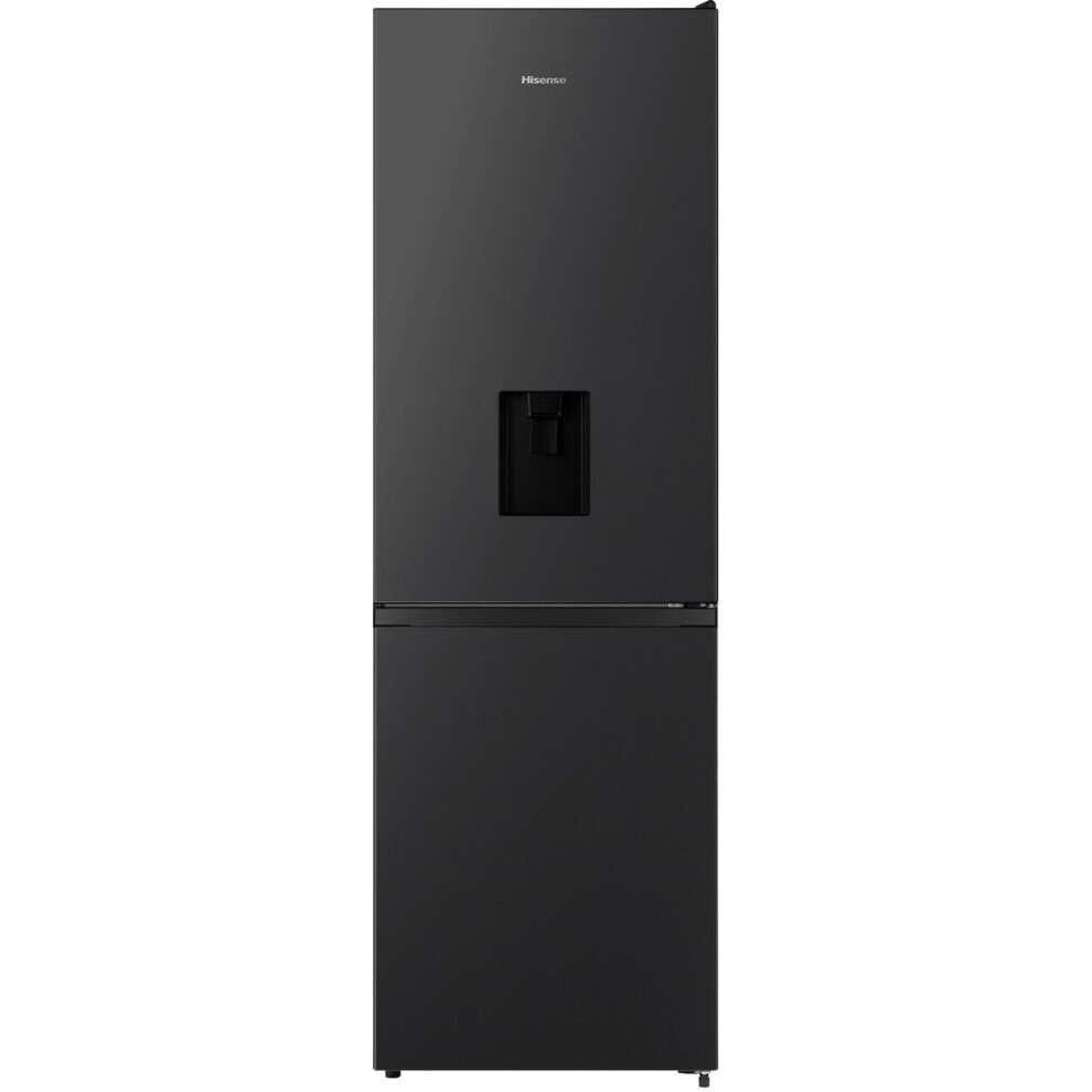 Hisense RB390N4WB1 70/30 Frost Free Fridge Freezer - Black