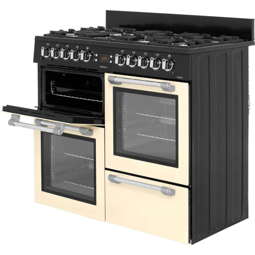Leisure Leisure Cookmaster CK100G232C 100cm Gas Range Cooker - Cream 2