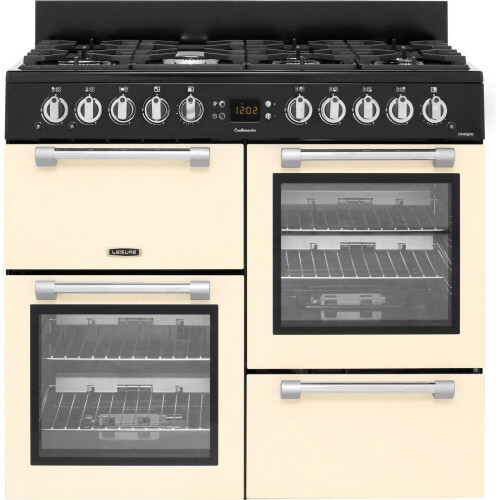Leisure Leisure Cookmaster CK100G232C 100cm Gas Range Cooker - Cream 1