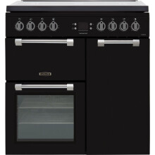 Leisure CC90F531K Chefmaster 90cm 5 Burners  Dual Fuel Range Cooker Black