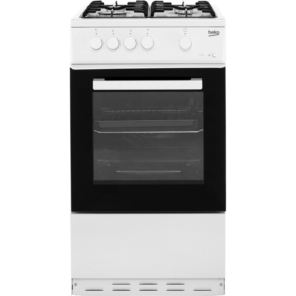 Beko Ksg580w 50Cm Gas Cooker - White