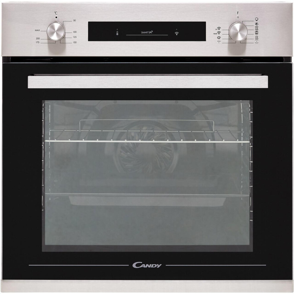 Candy FCP602XE0/E Wifi Connected Built In Electric Single Oven - Stainless Steel