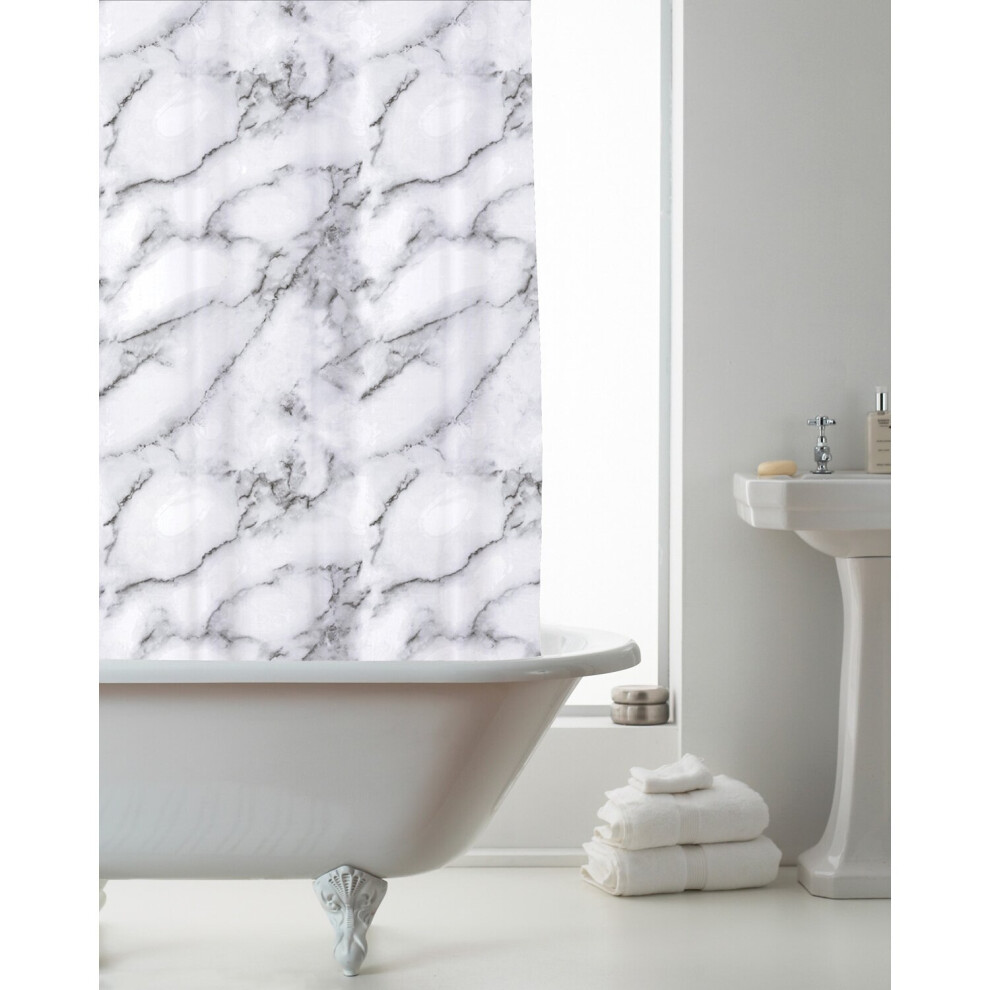 Country Club Shower Curtain, Marble