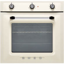 Smeg Victoria SF6905P1 Built In Electric Single Oven - Cream
