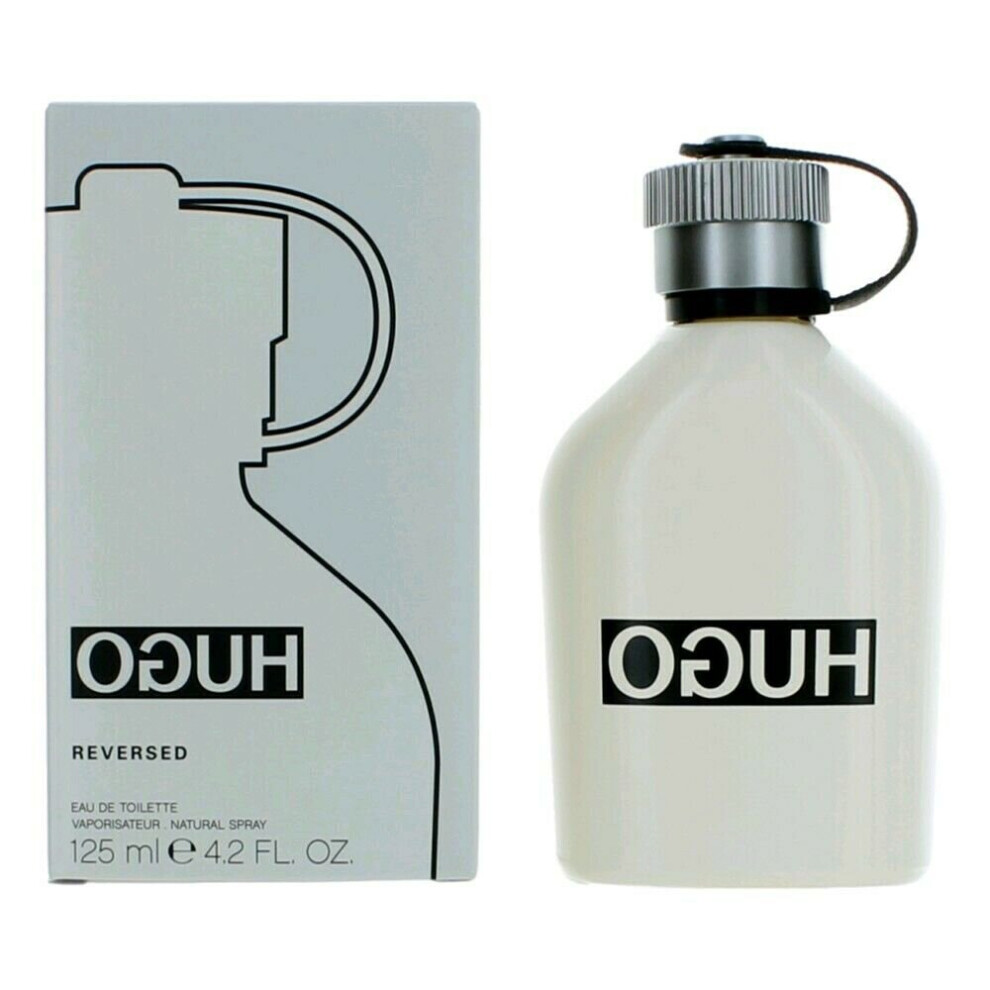 Hugo Reversed by Hugo Boss, 4.2 oz EDT Spray for Men Eau De Toilette