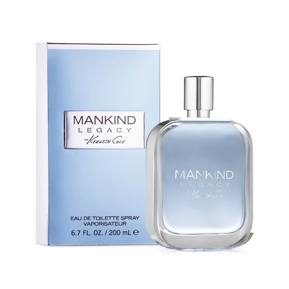 Kenneth Cole Mankind Legacy Eau De Toilette Spray For Men 6.7 Oz / 200 Ml New