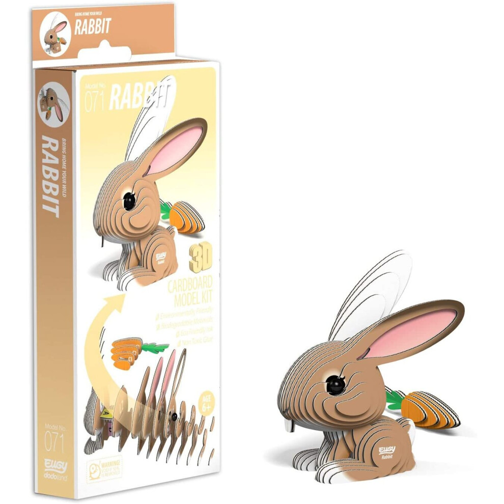 Brainstorm Toys Eugy Rabbit 3D Craft Kit