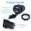 Adaptador de corriente USB con dos puertos para encendedor de coche de 12 V 7