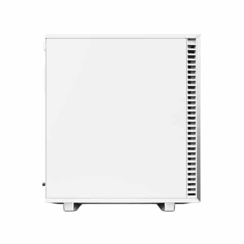 Fractal Design Define 7 Compact (White Solid) Gaming-behuizing, ATX, 2 ventilatoren, geluidsdemping, geventileerde PSU-kap, USB-C 2