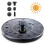 (White light) 18CM Solar Fountain Led Solar Water Fountain 1