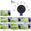 (Green, 200FT) Expandable Garden Hose With 7 Functions Spray Gun 8