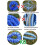 (Green, 200FT) Expandable Garden Hose With 7 Functions Spray Gun 18