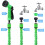 (Green, 200FT) Expandable Garden Hose With 7 Functions Spray Gun 3