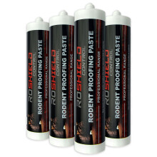 (Pack of 4) Roshield Rodent Proofing & Prevention Mastic