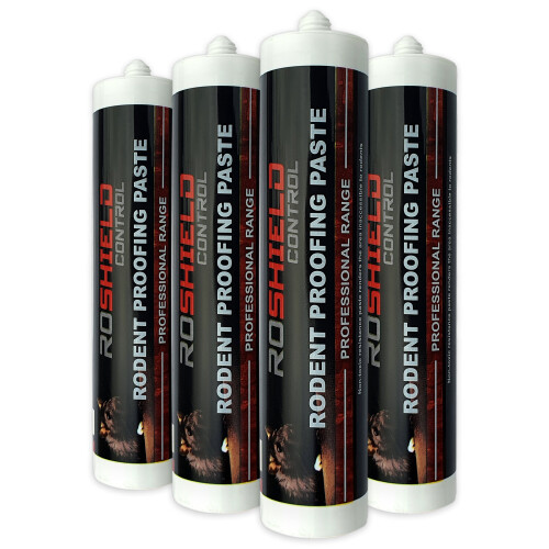 Roshield (Pack of 4) Roshield Rodent Proofing & Prevention Mastic