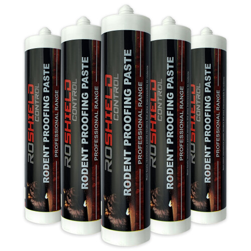 Roshield (Pack of 5) Roshield Rodent Proofing & Prevention Mastic
