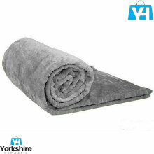 (King (200cm X 240cm), Charcoal) Roll Mink Throws Super Soft Faux Fur Blanket