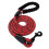 (Pink, Medium / Large - 1m) Reflective Rope Dog Lead 4